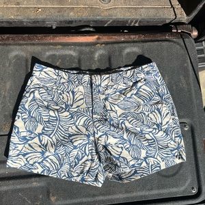 Patagonia woman’s size 8 khaki design shorts.